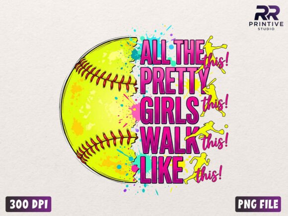 Download All the Pretty Girls Softball Player PNG - Softball Collection