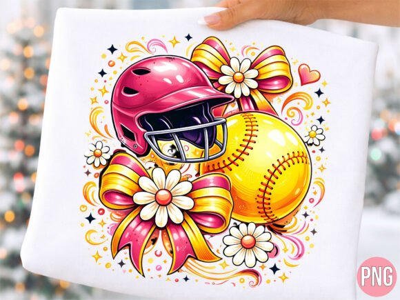 Download Softball Coquette Bow Helmet Sports PNG - Softball Collection
