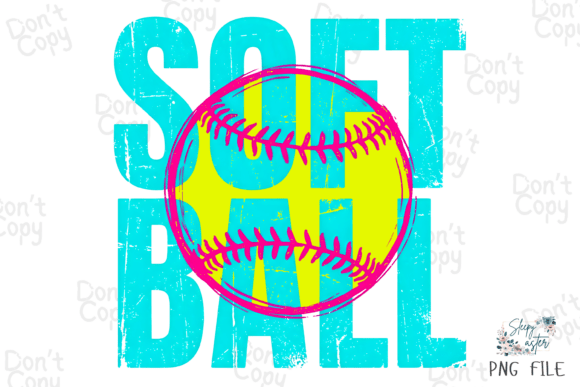Download Retro Softball, Trendy Baseball Mama PNG - Softball Collection