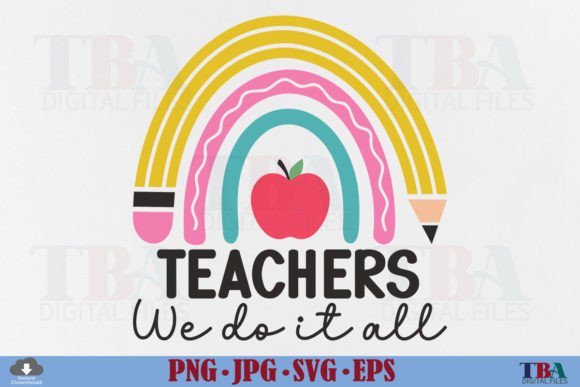 Download Rainbow Teacher SVG, Teach Love Inspire - Rainbow teacher Collection